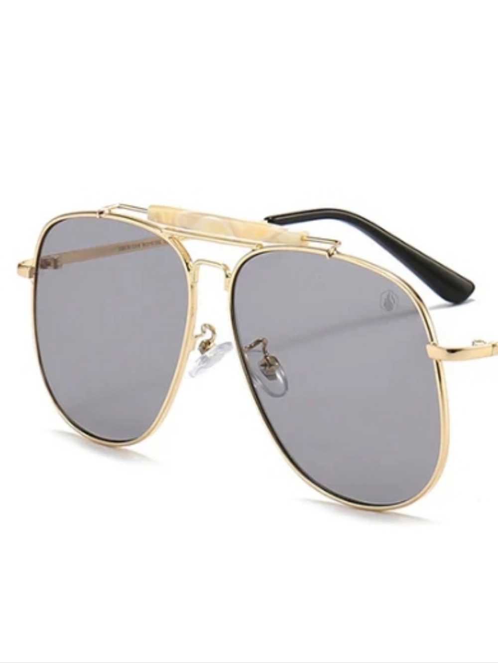BRAND NEW NWT Aviator Gold Tone Frame Sunglasses